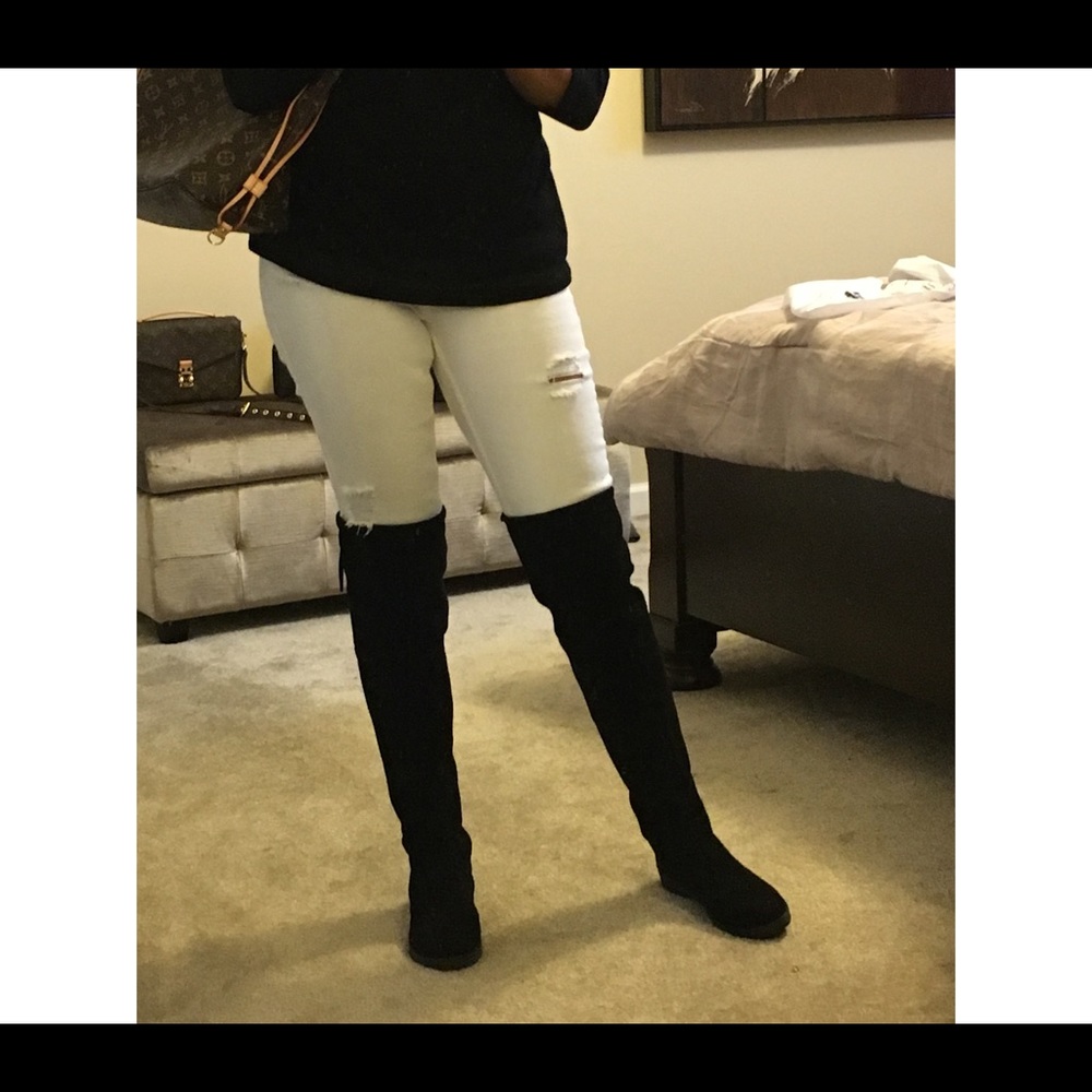 Black Over The Knee Boots.  6.5 🔥LAST PAIR🔥