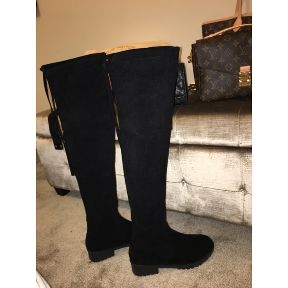 Black Over The Knee Boots.  6.5 🔥LAST PAIR🔥 - Picture 5 of 8