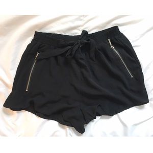 Black shorts