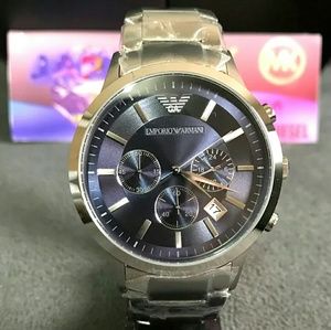 New emporio Armani chronograph stainless watch