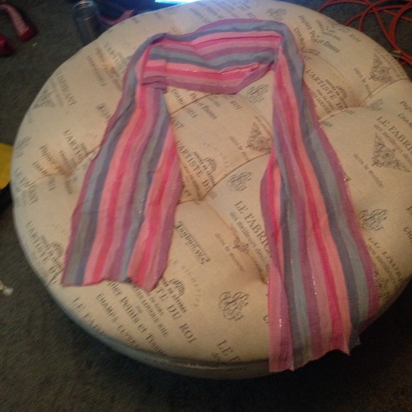 Pastel stripe scarf - Picture 1 of 2