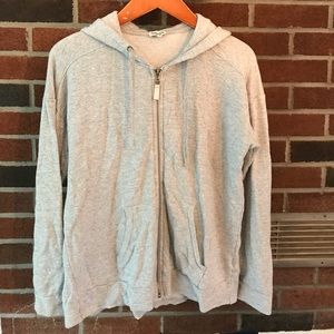 Splendid gray zip hoodie