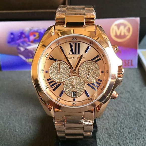 New Michael Kors chronograph Crystal watch main image 5