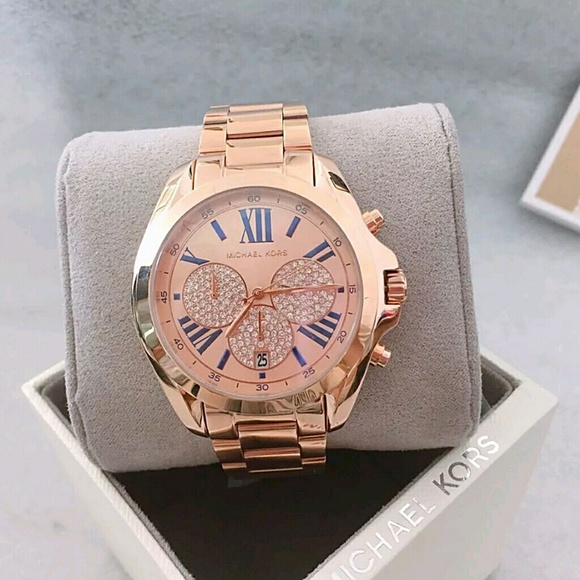 New Michael Kors chronograph Crystal watch main image 4