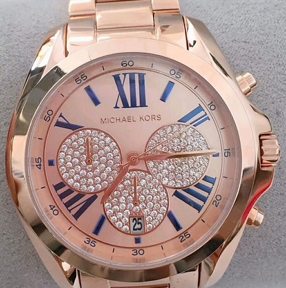New Michael Kors chronograph Crystal watch