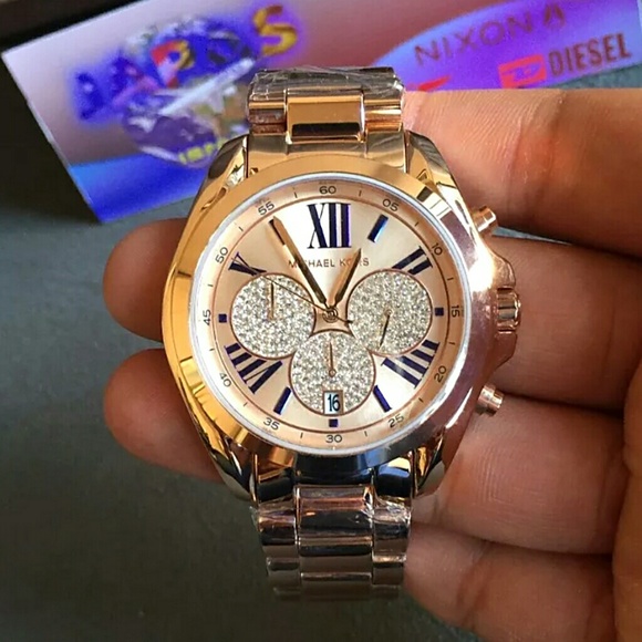 New Michael Kors chronograph Crystal watch