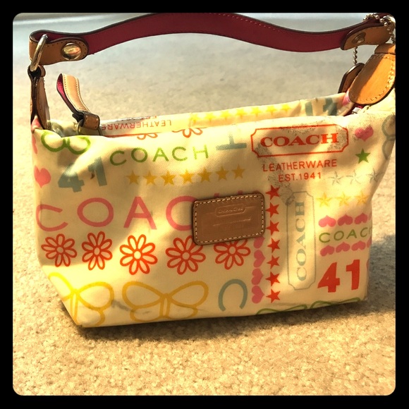 Mini Coach Bag (used, fair condition) - Picture 1 of 5
