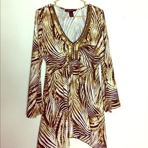 Ashley Stewart Exotic Top