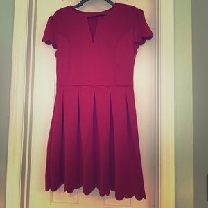 Beautiful deep red dress