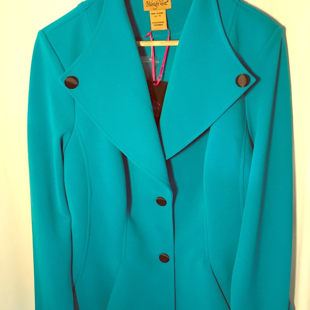 Midnight velvet blue blazer