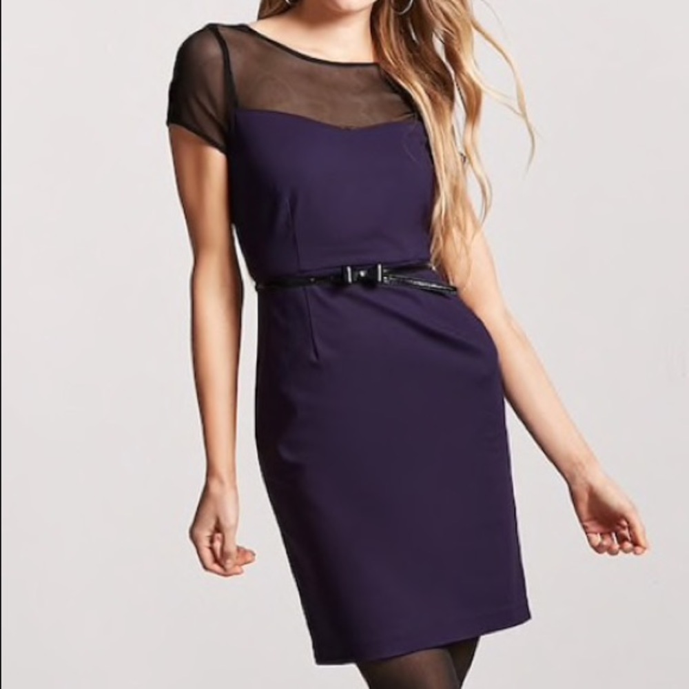 Mesh sheath dress