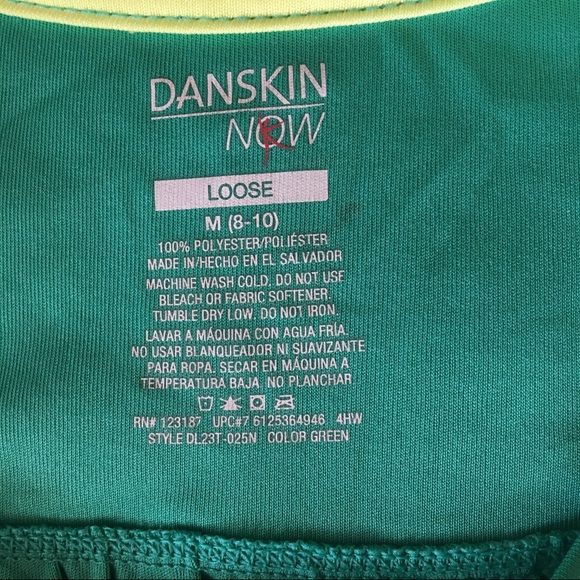 Danskin Now Loose Mint Green Top M - Picture 6 of 9