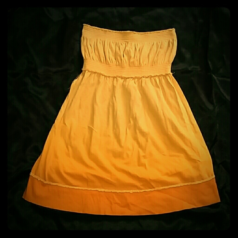 Strapless top