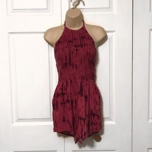 NWT Dark Pink Romper