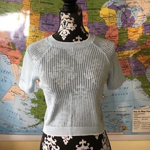 Forever 21 Baby Blue Sweater