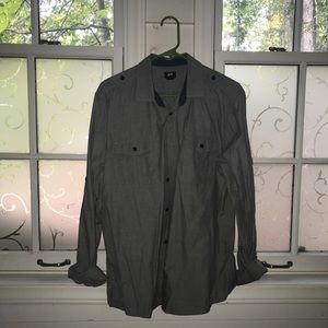 H&M Men's button up (like new!) Size L