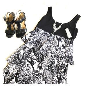 Fun and flirty size 4 Dress Barn dress