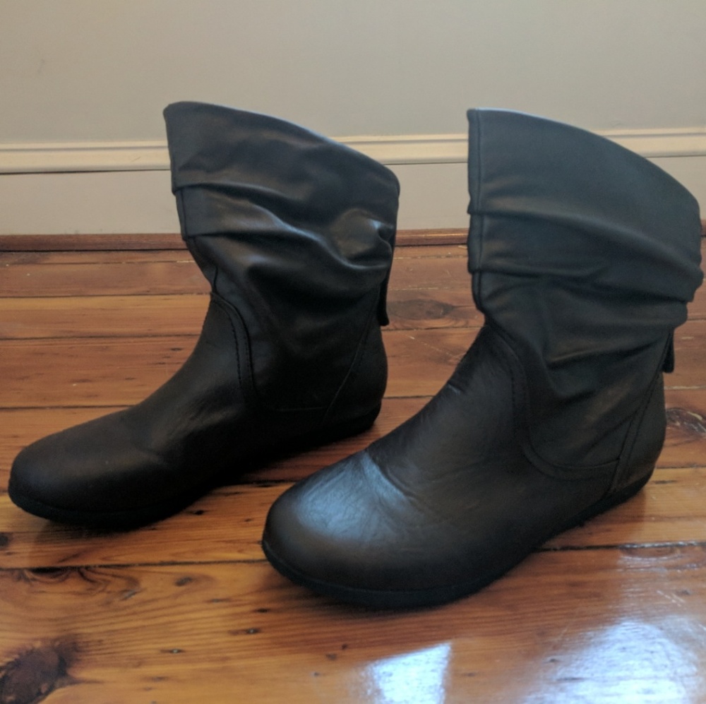 Brown Leather Ankle Boots sz. 8.5