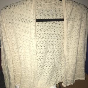Cream Colored Cardigan