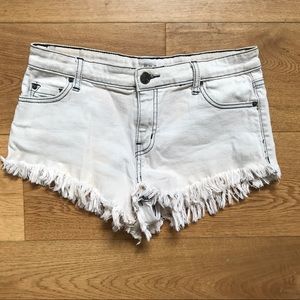BDG Acid Wash Cheeky Shorts
