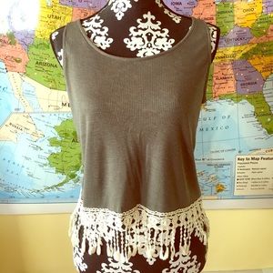 Rue 21 Army Green Tank Top