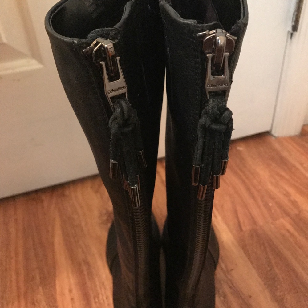 Calvin Klein boots.