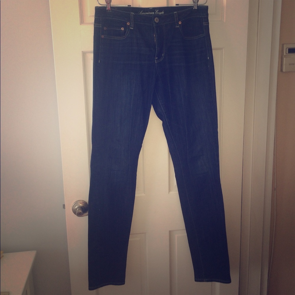 American Eagle 12XLONG skinny jeans!