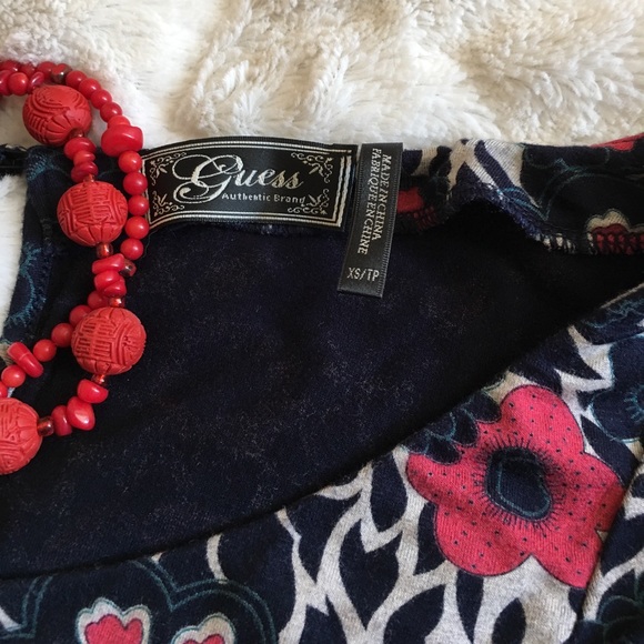 Guess floral mid dress size XS - Picture 2 of 5