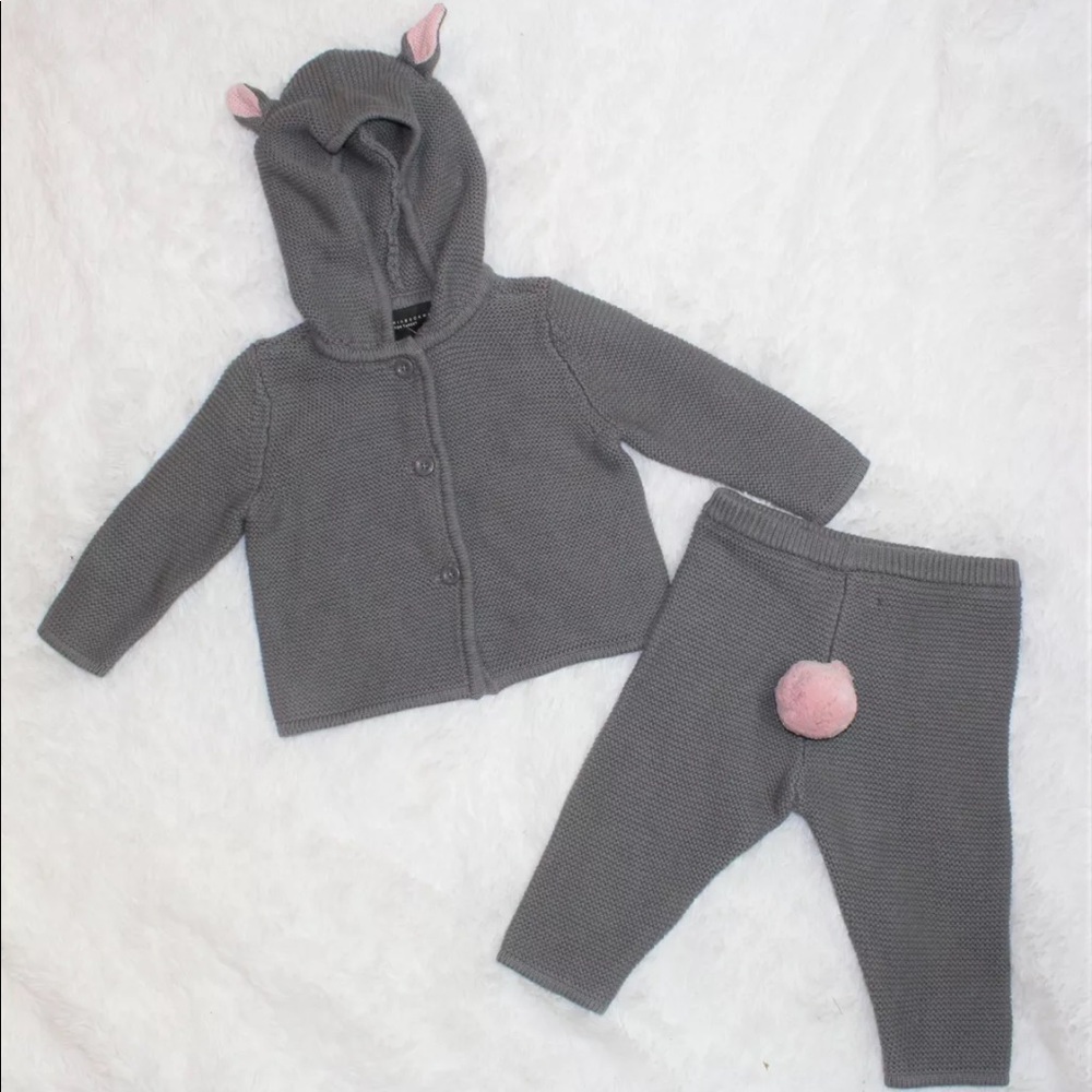 Victoria Beckham for Target bunny 2 piece set 9M