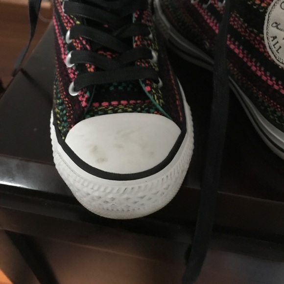 Multicolored Knitted-like Texture Allstar Converse - Picture 3 of 7