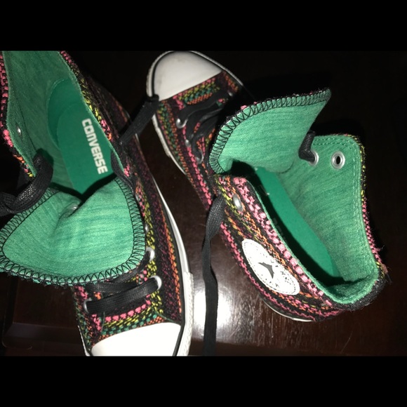 Multicolored Knitted-like Texture Allstar Converse - Picture 2 of 7