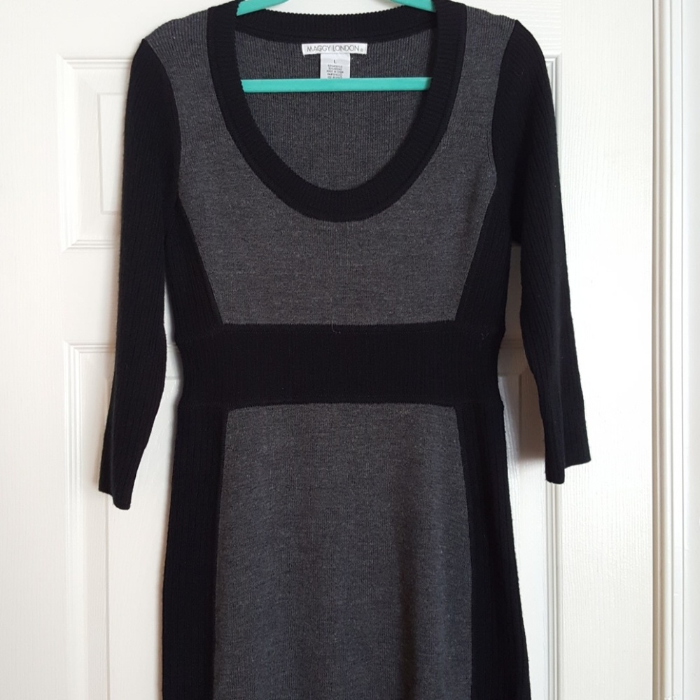 Maggy London Sweater Dress, size Large