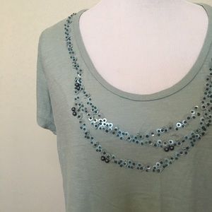 Embellished T shirt