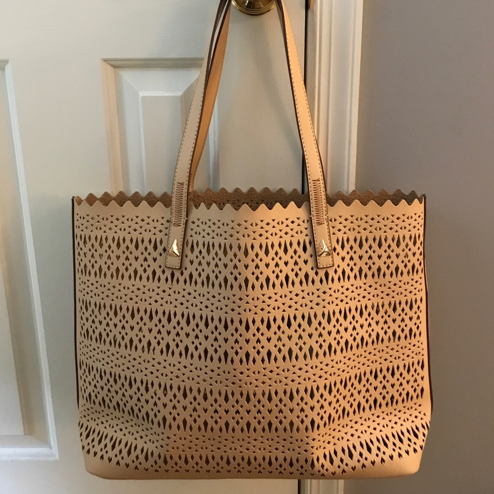 Avalon tote blush