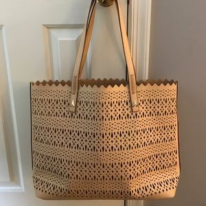 Avalon tote blush