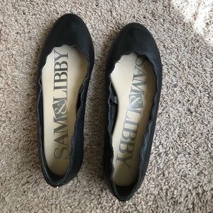 Black Sam & Libby Flats - size 6.5