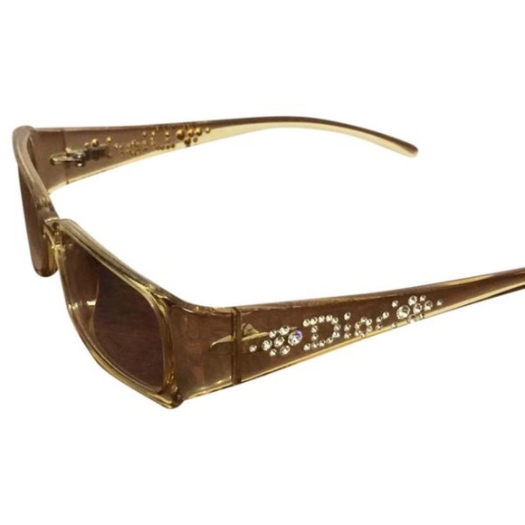 dior rhinestone sunglasses