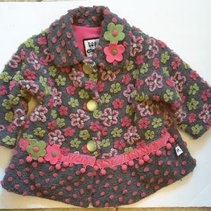 Girls adoral fun peacoat