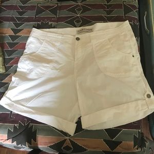 White Shorts