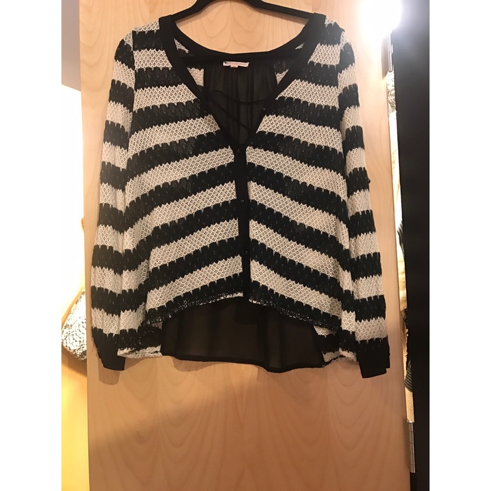 Black & White Sweater