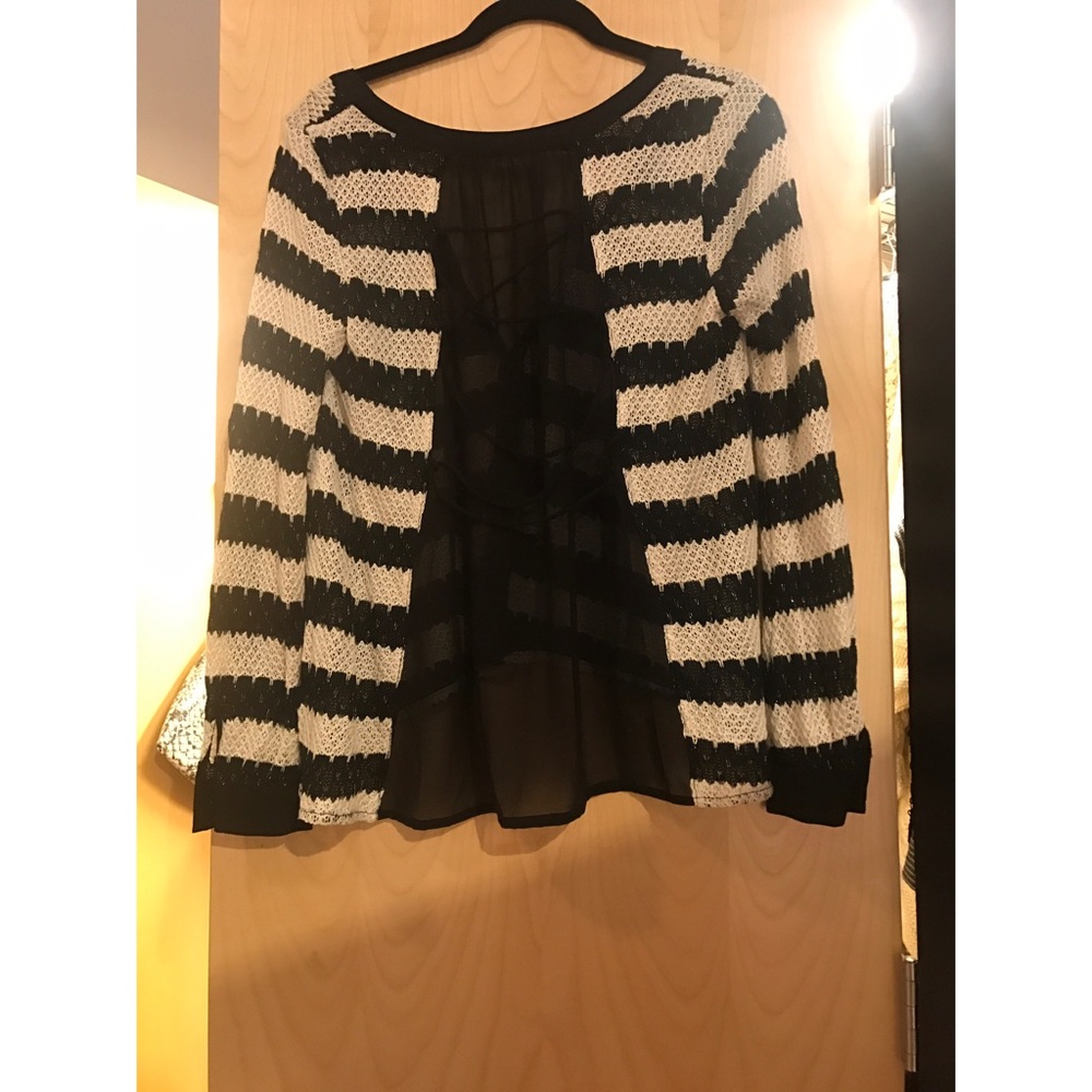 Black & White Sweater - Picture 2 of 2