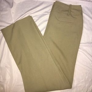 Brown high waisted elegant pants