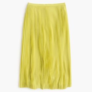 Bright yellow midi