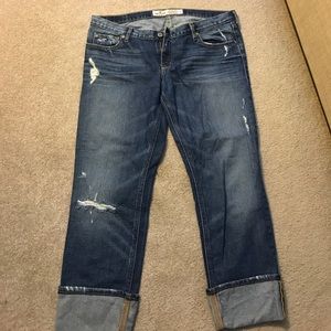 Cropped Jeans - Hollister Size 7