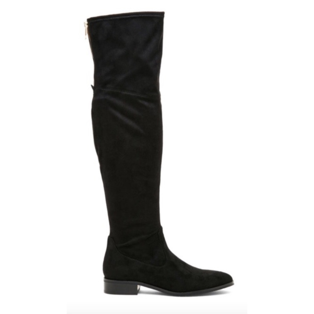 Black Suede Ivanka Trump Boots