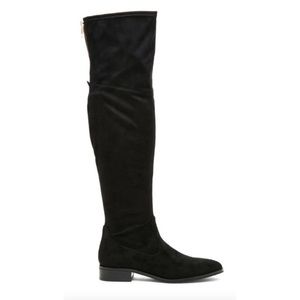 Black Suede Ivanka Trump Boots