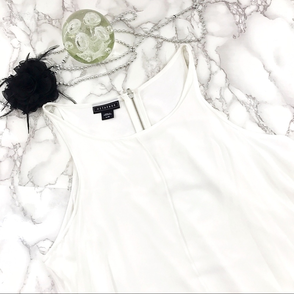 Dress up/business causal tank with lining
