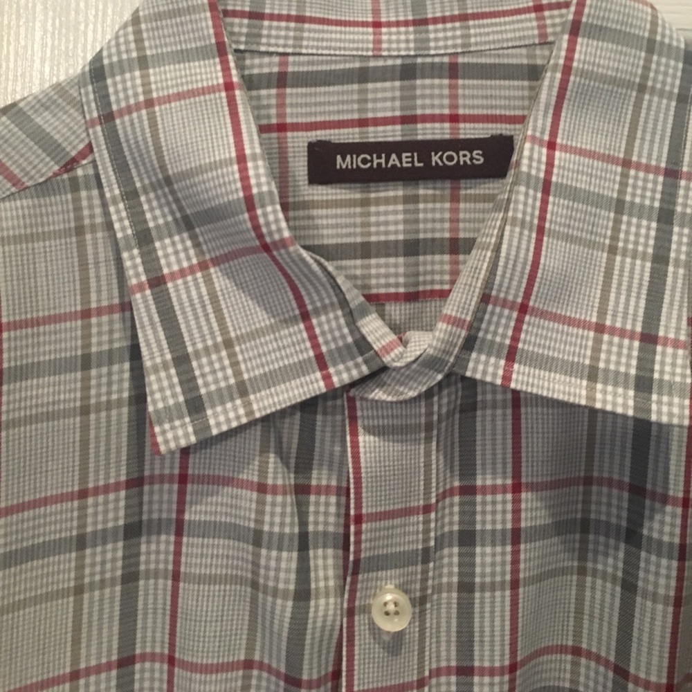 Bundle! Two Michael Kors Button Downs Size 17 - image 2
