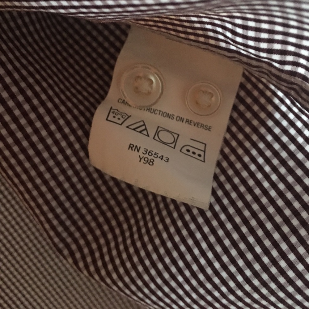 Bundle! Two Michael Kors Button Downs Size 17 - image 5