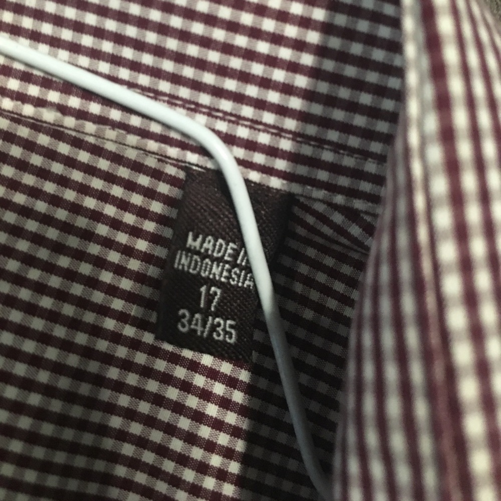 Bundle! Two Michael Kors Button Downs Size 17 - image 7